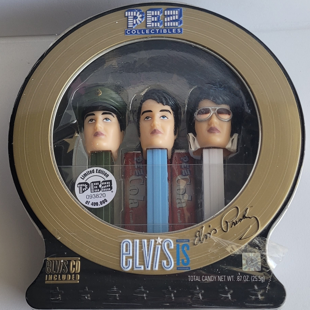 Elvis Presley Collectible PEZ Dispenser Set